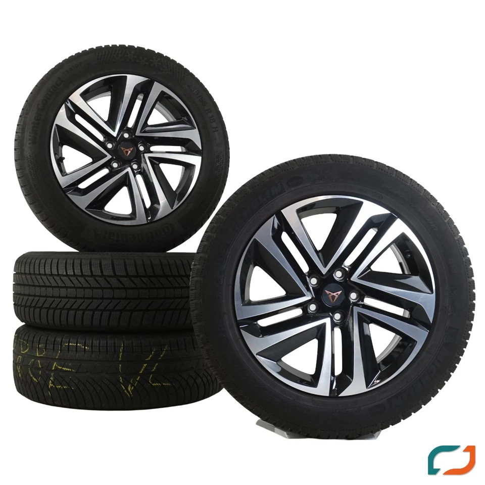 Original Seat Tarraco KN 18 Zoll Felgen Winterreifen Winterräder 5FJ601025C - Bild 1 von 4