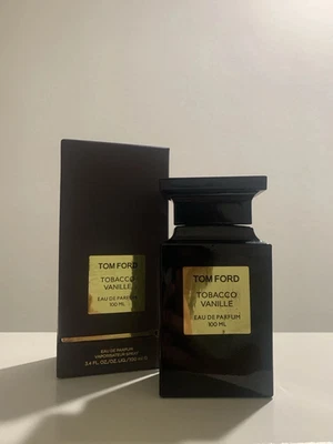 😊Tom Ford TOBACCO VANILLE Eau De Parfum 3.4oz New In Box **NEVER SPRAYED** 100m - Image 1 of 4