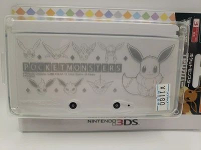 Hori 3ds Hard Case Featuring Pokemon Eevee And other evolutions Japanese Case - Image 1 of 3