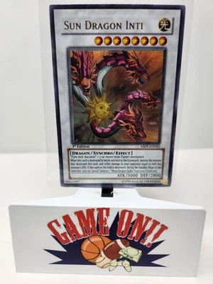 YuGiOh Sun Dragon Inti ABPF-EN042 1st Edition Ultra Rare NM - Image 1 of 2