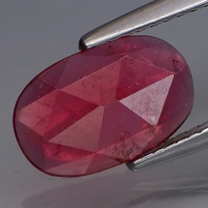 1,68Ct.Hervorragender Zuschnitt! Rosenschliff Padparadscha Turmalin Mosambik - Bild 1 von 4