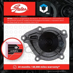 Water Pump fits MINI CONVERTIBLE ONE R57 1.6 10 to 14 N16B16A Coolant Gates New - Picture 1 of 4