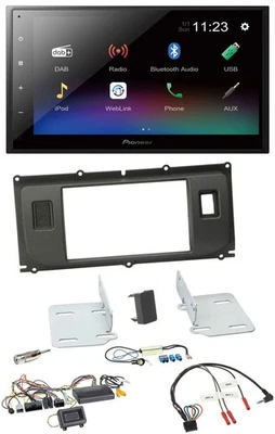 Pioneer USB Bluetooth DAB 2DIN Lenkrad Autoradio für Land Rover Evoque Blindstop - Bild 1 von 4