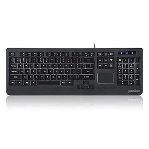 Perix PERIBOARD - 313 Keyboard with touchpad LED backlight installed Wired stand - Picture 1 of 6
