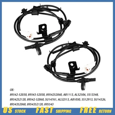 ABS Wheel Speed Sensor Front LH RH Fit Toyota YARIS 2009-2011 & SCION XD 09-2014 - Image 1 of 4