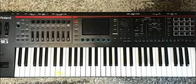 Roland Fantom-06 61-Key Synthesizer Workstation – Professional Keyboard for Stud - Image 1 of 4