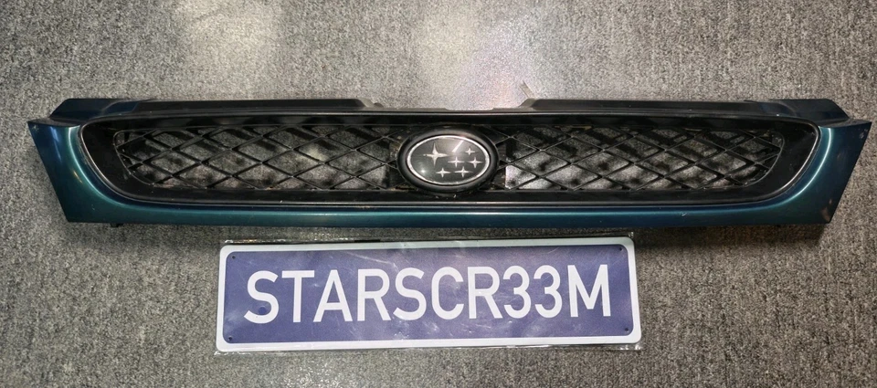 Subaru Impreza 1997-2001 parrilla Arcadia verde emblema 2,5RS GC8 Outback Foto 1 de 4