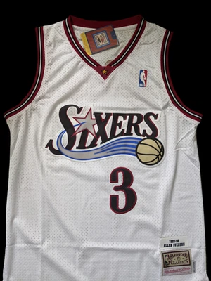 Allen Iverson Jersey #3 Philadelphia 76ers Jersey White color - Image 1 of 2
