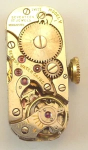 Vintage Benrus Y1 LDS Wristwatch Movement - Parts / Repair - Picture 1 of 4
