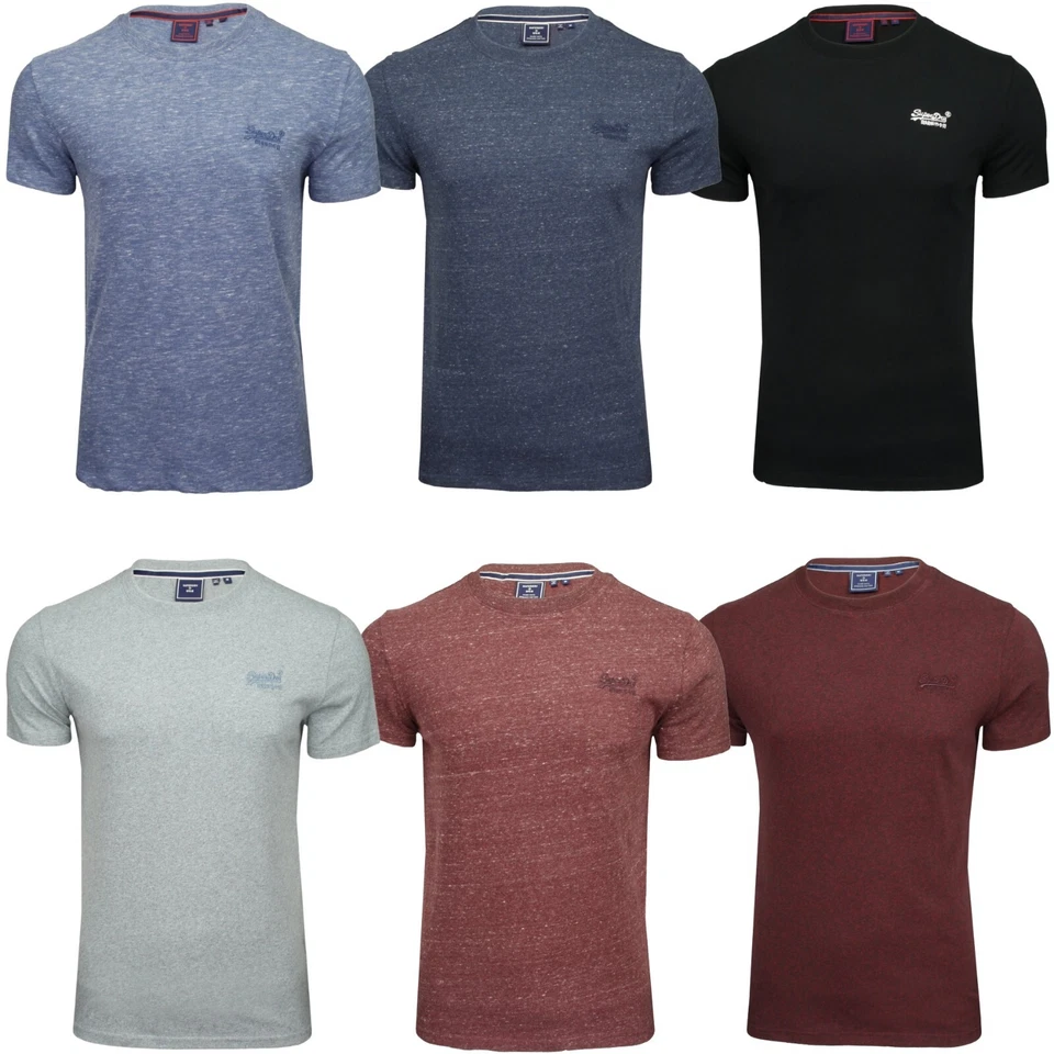 Superdry Mens Vintage Logo T-Shirt - Short Sleeved - Image 1 of 1