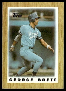 1987 Topps Major League Leaders Minis #57 George Brett - Picture 1 of 2
