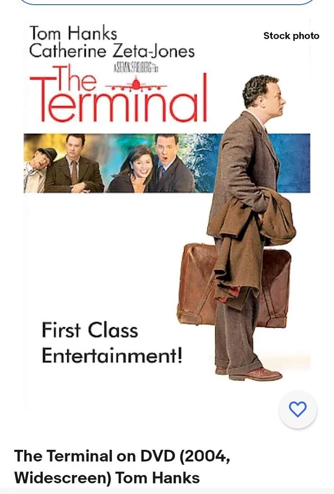 The Terminal On DVD (2004, Widescreen) Tom Hanks  - Image 1 of 1