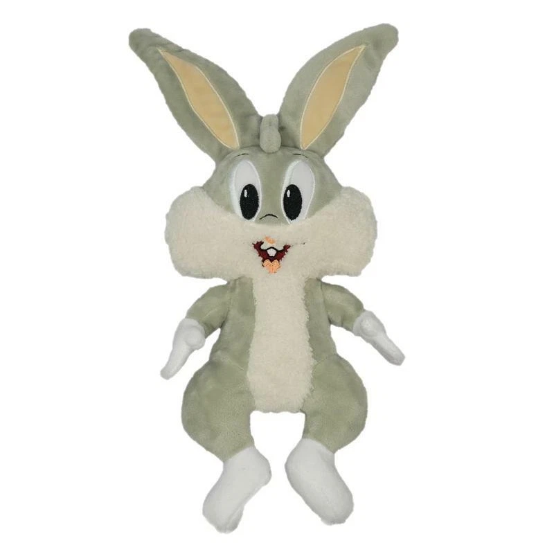 NUEVO CUERPO DE PELUCHE DE JUGUETE PARA PERRO BUGS BUNNY con SQUEAKER LICENCIA Foto 1 de 1