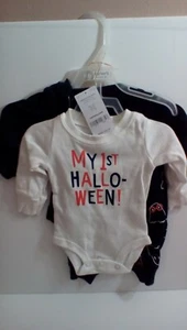 Halloween Carter's Baby 3 Pc My 1st Halloween Outfit Newborn NWT - Picture 1 of 3