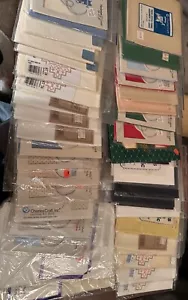 LOT of Cross Stitch Fabric 11 14 18 22 28 Count MOST NEW Some Used AIDA Cloth - Picture 1 of 8