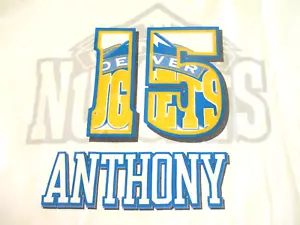 Carmelo Anthony Denver Nuggets #15 T-Shirt Marke UNK Herren 2XL weiß Baumwolle - Bild 1 von 8