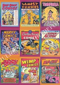 DEFEKTE COMICS 1993 ACTIVE MARKETING INT. KOMPLETTER BASISKARTENSATZ 50 STÜCK SF - Bild 1 von 1