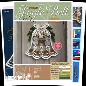 Dommerby Papir, Istruzioni Quilling - Jingle Bell XL - Foto 1 di 2