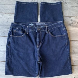 Mossimo Jeansblau Damen Größe 12 Short Curvy Skinny Mid Rise Stretch J59 - Bild 1 von 4