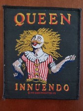 Queen 'Innuendo' Official Sew On Patch, '1993 Queen Productions, Ltd.'