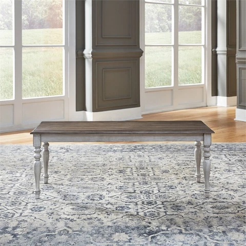 Roundhill Furniture Chandria Solid Wood Bench Cover
