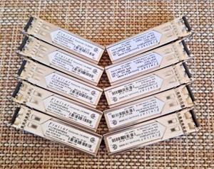 FINISAR FTLF8524P2BNV 4GB SFP GBIC FIBER CHANNEL TRANSCEIVER QTY.10 - Picture 1 of 2