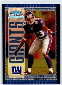 COREY WEBSTER 2005 Bowman Chrome Rookie New York Giants Football Card #157 - Picture 1 of 2