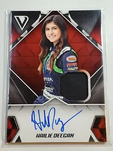Hailie Deegan 💎 2019 Victory Lane NASCAR Signature Swatches Auto #SS-HD Karte 💎 - Bild 1 von 3