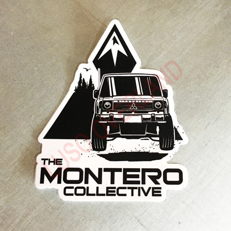 The Montero Collective Gen1 Logo Sticker, Mitsubishi Pajero Shogun, Dodge Raider - Image 1 of 1