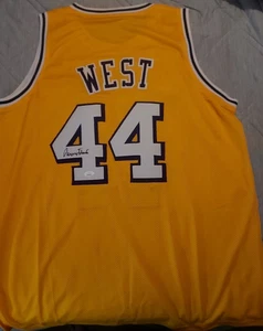 Jerry West Signed Custom Jersey Los Angeles Lakers JSA Certified - Picture 1 of 3