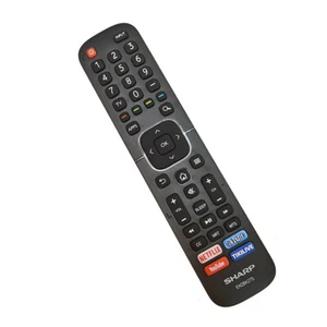 New Genuine EN2BK27S For Sharp Smart TV Remote Control LC-50N7004U LC-43N7004U - Picture 1 of 6