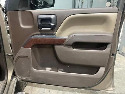 2014 - 2015 GMC Sierra 1500 Passenger RH Cocoa/Dune-H2T Front Door Trim Panel - Image 1 of 4