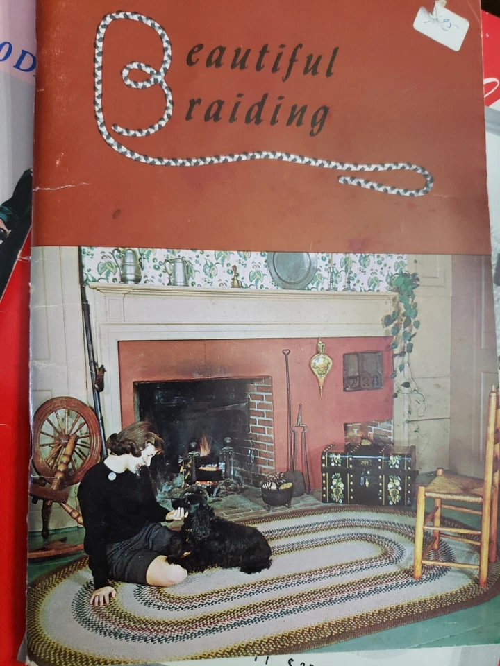Beautiful Braiding Softcover Book Dorothy Putnum 1960 Braided Rugs Stair Runners - Image 1 of 1