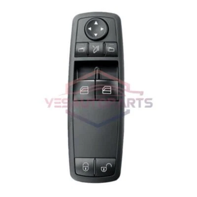 Interruptor ventana eléctrica izquierda 1698206510 mercedes-benz w169 a160 a180 a200 04-12 Foto 1 de 4