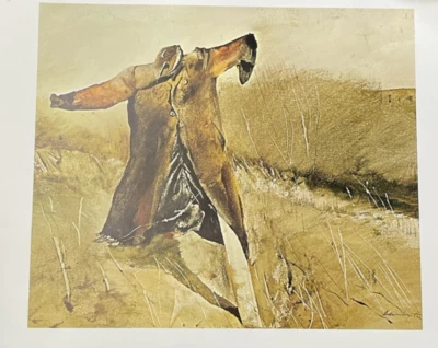 Andrew Wyeth 1917 El Espantapájaros Impresión 22,5”x28,5” Foto 1 de 4