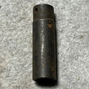 Snap-On Tools USA 1/4" Drive 6pt 7/16" SAE Deep Industrial Finish Socket GSTM14 - Picture 1 of 9