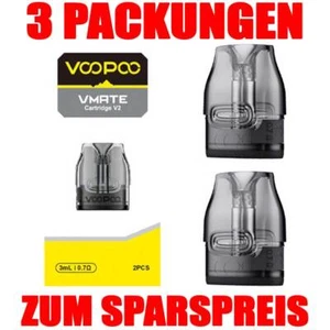 Voopoo VMATE V2 Pod Tank Verdampfer 0.7 Ohm Verdampferkopf Heads Coils 6 Stk. - Bild 1 von 4