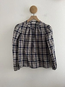 Top Riforma Autunno Maniche Lunghe a Quadri da Sera Taglia S - Foto 1 di 7