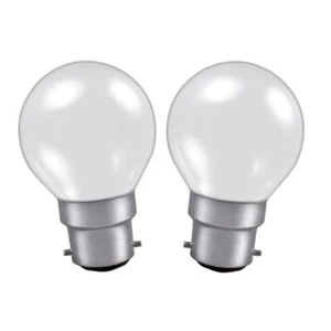 Philips 60W 240V BC/B22 Softone Opal Round Twin Pack - Picture 1 of 1