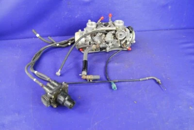 1988 88-90 Honda GL1500 Goldwing Carburetor Carb Intake Assembly Air Fuel Foto 1 de 4