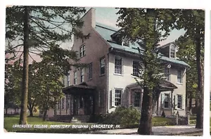 1908 LANCASTER COLLEGE DORMITORY Lancaster PA Postcard DB F W Woolworth - Picture 1 of 2