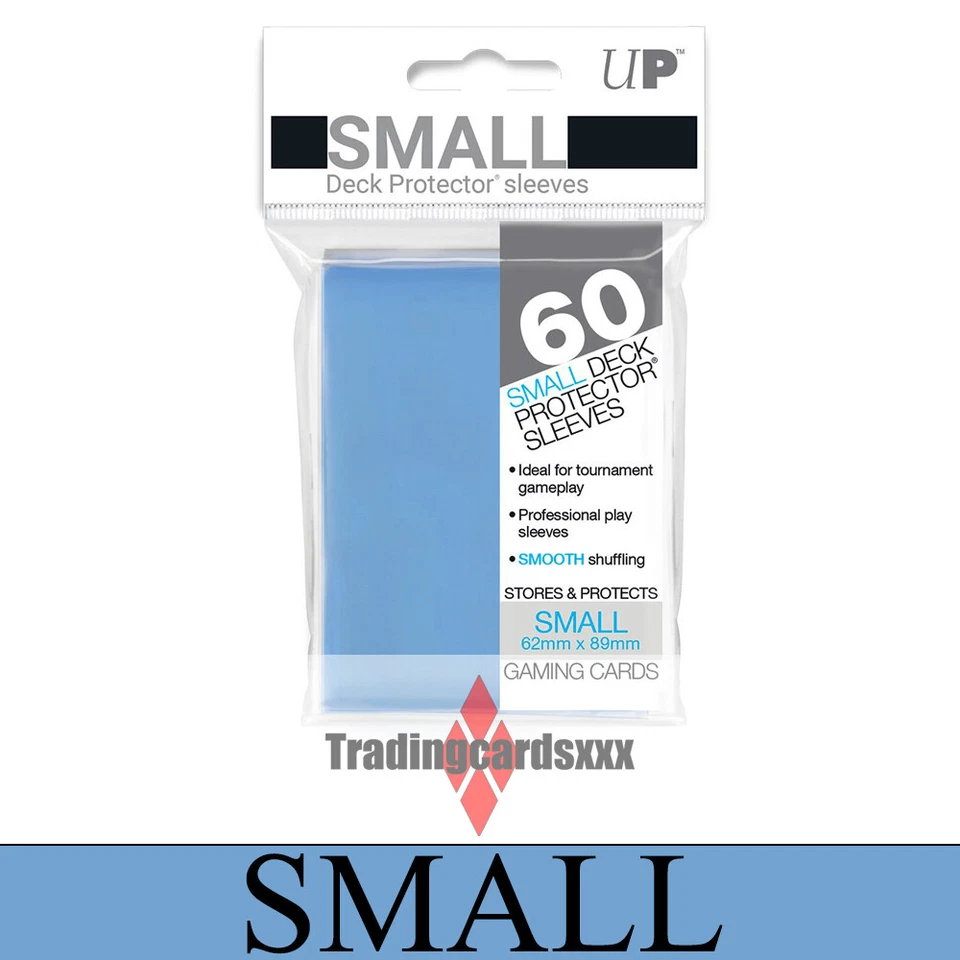 Ultra PRO - 60 Protèges Cartes Deck Protector Sleeves SMALL : Bleu clair - Photo 1/1