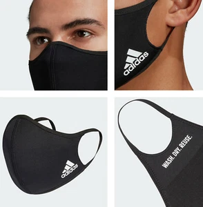 1x ADIDAS FACE MASK / COVER BLACK SIZE S OTHER SIZES AVAILABLE✅FREE FAST P&P - Picture 1 of 11