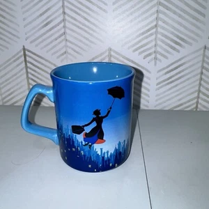 Tazza MARY POPPINS ufficiale Disney blu latte caffè tè cacao tazza da collezione - Foto 1 di 5