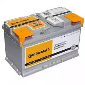 Autobatterie Continental AGM START&STOP 80AH 800A 12V = FIAMM VR800 EK800 - Bild 1 von 6
