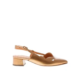 CHIE MIHARA scarpe donna R-Rune38 slingback in pelle bronzo Tacco di 3 cm - Imagen 1 de 7