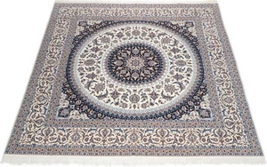 Nain Teppich Rug Carpet Tapis Tapijt Tappeto Alfombra Orient Perser Quadrat XXL - Picture 1 of 1