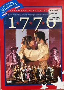 1776 NEW (DVD, 1972) Musical Restored Director's Cut American Revolution - Picture 1 of 2