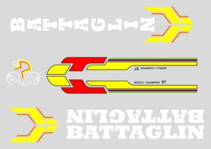 Battaglin Aufkleber Sticker Fahrrad Vinyl Grafik Aufkleber Adesivi #2 /671 - Bild 1 von 1