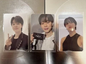 Juego de tarjetas fotográficas oficiales BTS Jimin FACE M2U sorteo de la suerte POB - Imagen 1 de 5